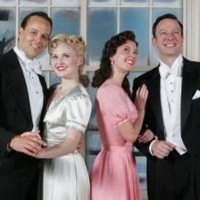 Photo Flash: Sneak Peek at Noah Racey, Hayley Podschun, Patti Murin and Tally Sessions in Goodspeed's HOLIDAY INN