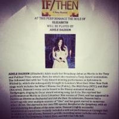 Photo Flash: IF/THEN Welcomes Adele Dazeem to Cast?
