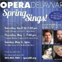 OperaDelaware Presents SPRING SINGS Tonight