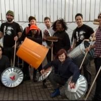 Photo Coverage: STOMP Cast Lights Empire State Building for 20th Anniversary!