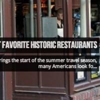 AAA Inspectors Select Favorite Historic Restaurants