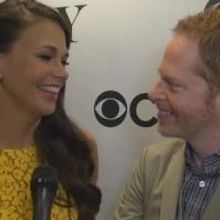 TV: Chatting with Sutton Foster & Jesse Tyler Ferguson at the 2013 Tony Nominations!