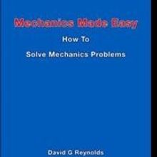 David George Reynolds Pursues Marketing Push for MECHANICS MADE EASY