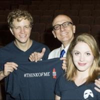Exclusive Photo Coverage: THE PHANTOM OF THE OPERA  Supports BC/EFA with #Thinkofme Shirts