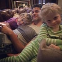 Neil Patrick Harris Responds to Split Rumors With Candid Family Portrait