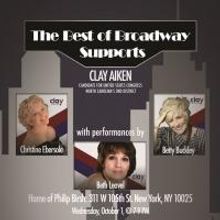 The Best of Broadway Supports Clay Aiken - With Performances by Christine Ebersole, Beth Leavel, and Betty Buckley
