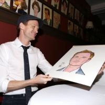 Photo Coverage: HEDWIG&#039;s Neil Patrick Harris Unveils Caricature at Sardi&#039;s