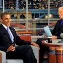 President Barack Obama Set for Wide-Ranging Interview on 'DAVID LETTERMAN' Tonight…