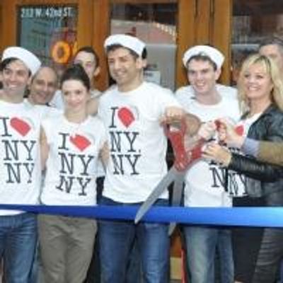 Photo Coverage: ON THE TOWN Company Cuts the Ribbon at the New Lyric Theatre!