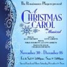 Renaissance Players Revive A CHRISTMAS CAROL, THE MUSICAL For 2012 Holiday Season Run