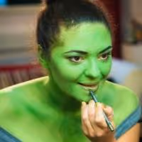 Photo Flash: First Look - Jennifer DiNoia Goes Green for West End Debut in WICKED!