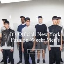 CFDA Makes New York Men's Fashion Week Official
