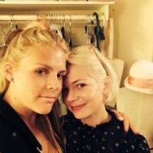 Photo Flash: Busy Phillipps Visits 'Dawson's Creek' Co-Star Michelle Williams at…