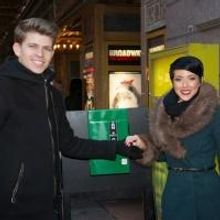 Photo Flash: Broadway In Chicago & Performers From HEARTBEAT OF HOME Green Marquees A