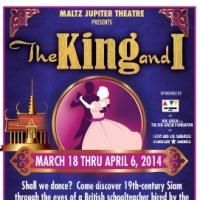 Maltz Jupiter Theatre Presents THE KING AND I, Now thru 4/6