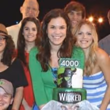 Photo Coverage: Lindsay Mendez, Derek Klena & Cast of WICKED Celebrate 4,000th…