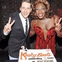 Photo Flash: KINKY BOOTS Cast Celebrates 2 Years on Broadway!