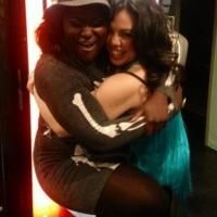 Photo Flash: ORANGE IS THE NEW BLACK's Danielle Brooks Visits HERE LIES LOVE