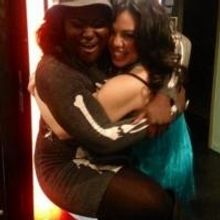 Photo Flash: ORANGE IS THE NEW BLACK's Danielle Brooks Visits HERE LIES LOVE