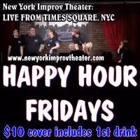 Happy Hour Improv Set for Broadway Comedy Club Every Friday