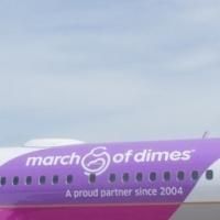 United Airlines' 'Purple Plane' is on a Mission For Healthy Babies