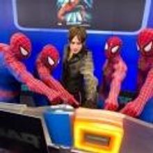 Photo Flash: Reeve Carney and SPIDER-MAN Cast Ring NASDAQ Bell!