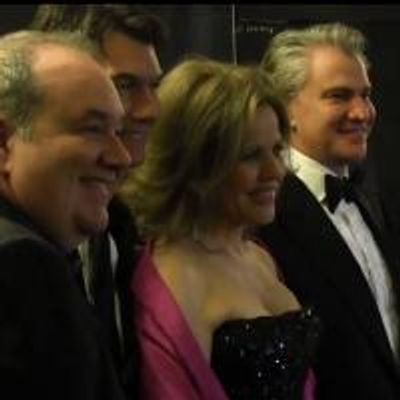 TV: Chatting with the Company of LIVING ON LOVE on Opening Night!