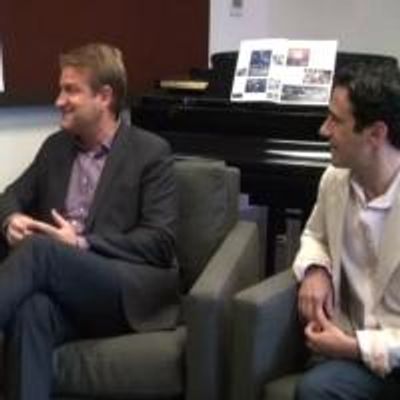 TV Exclusive: BACKSTAGE WITH RICHARD RIDGE- NEWSIES Dream Team Jeff Calhoun & Christopher Gattelli