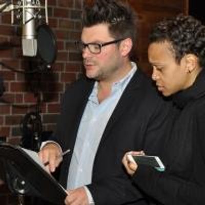 Exclusive Photo Coverage: In the Recording Studio with PIPPIN Cast for Carols For A Cure!