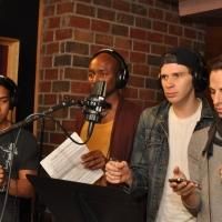 Exclusive Photo Coverage: KINKY BOOTS Company Gets in the Holiday Spirit for Carols…