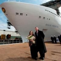 Princess Cruises Celebrates Float Out of Regal Princess
