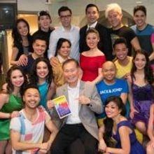 Photo Flash: George Takei Visits Public Theater's HERE LIES LOVE