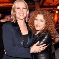 Photo Flash: Bernadette Peters, Danny Burstein and More Visit Rebecca Luker at 54…