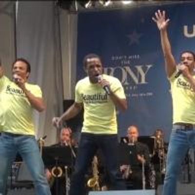 TV: BEAUTIFUL Cast Channels The Drifters at STARS IN THE ALLEY!