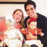 Photo Flash: Adam Jacobs' Twin Boys Dress Up as ALADDIN for Halloween!
