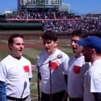 VIDEO: The Four C Notes Sing National Anthem at Wrigley Field