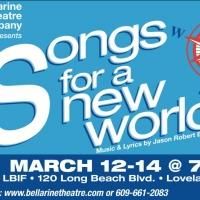 Bellarine Theatre & LBIF Present SONGS FOR A NEW WORLD, Beginning Tonight