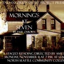 ESP's Next Reading, MORNING'S AT SEVEN, Set for 11/11