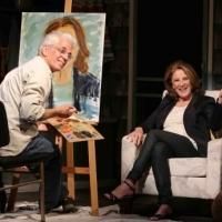 Photo Coverage: Steve Bakunas Paints Linda Lavin in PORTRAIT OF AN ARTIST