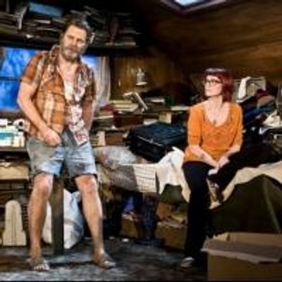 Photo Flash: First Look at Nick Offerman & Megan Mullally in The New Group's ANNAPURNA