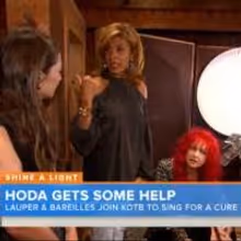 VIDEO: Sneak Peek - Cyndi Lauper and Sara Bareilles Create 'Truly Brave' Mash-Up on…