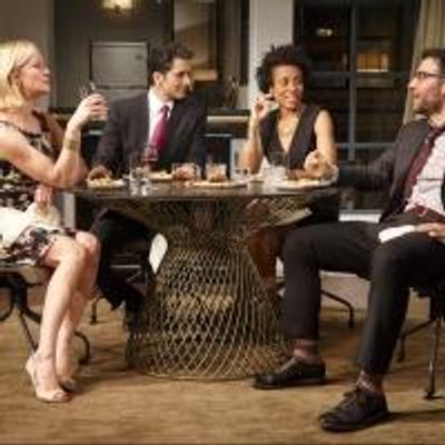 Photo Flash: First Look at Hari Dhillon, Gretchen Mol, Karen Pittman and Josh Radnor in Broadway's DISGRACED
