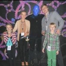 Photo Flash: Professional Hockey Player Ilya Bryzgalov Visits BLUE MAN GROUP in Vegas