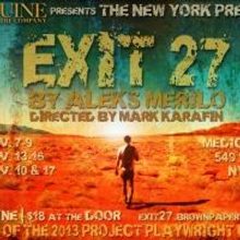 Sanguine Theatre Debuts Aleks Merilo's EXIT 27, Now thru 11/17