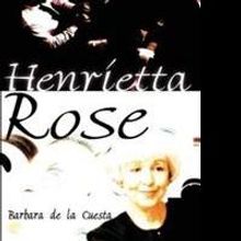 'Henrietta Rose' About Alcoholic Recovery is Released