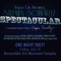 Bayou City Theatrics Hosts STEPHEN SCHWARTZ SPECTACULAR Tonight