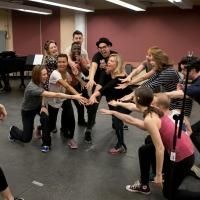 Photo Flash: In Rehearsal with Carly Hughes, George Salazar, Ryan Worsing and More…