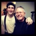Photo Flash: Saturday Intermission Pics, Dec 1, Part 2 - Alan Menken Visits NEWSIES…