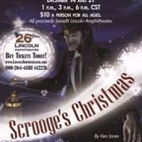 SCROOGE'S CHRISTMAS Plays Lincoln Amphitheatre, Beg. Tonight