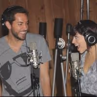 Photo Coverage: In the Recording Studio with Zachary Levi, Krysta Rodriguez & the…